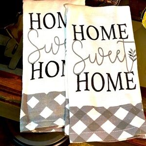 Kitchen Towel Set “Home Sweet Home” NWOT
